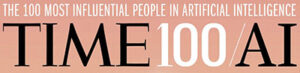 Time 100 in AI logo