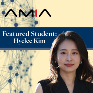 Featured student, Hyelee Kim